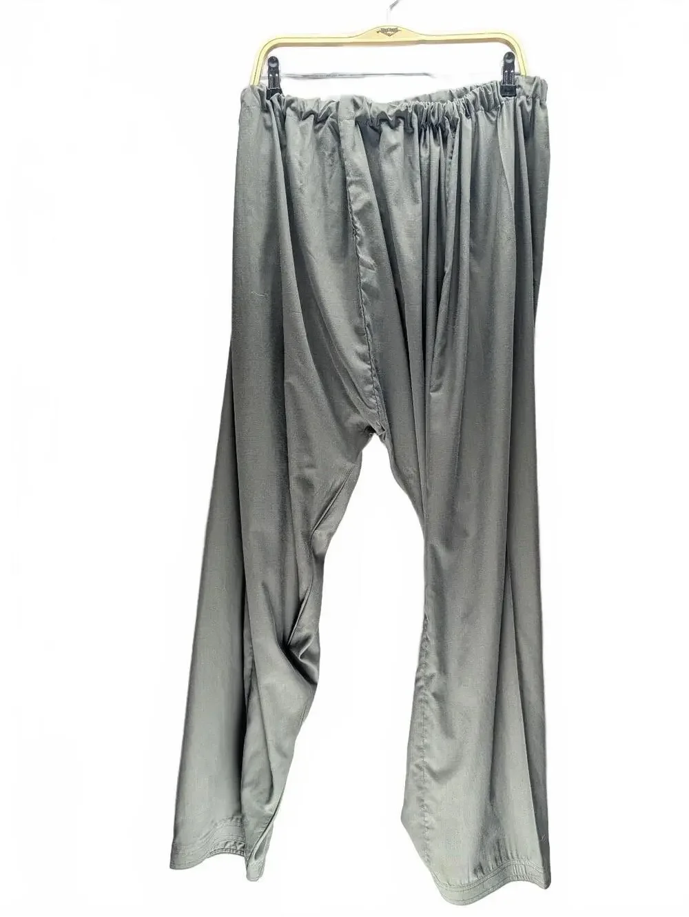 Traditional Men's Grey Shalwar Kameez Set with Embroidered